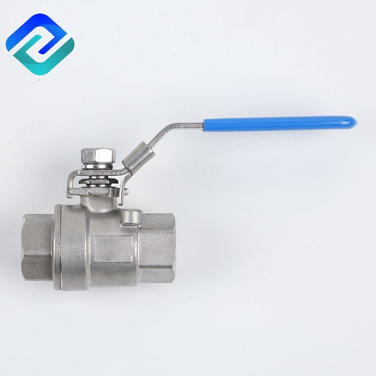 Wholesale CF8M stainless steel2-PC threaded  ball valve