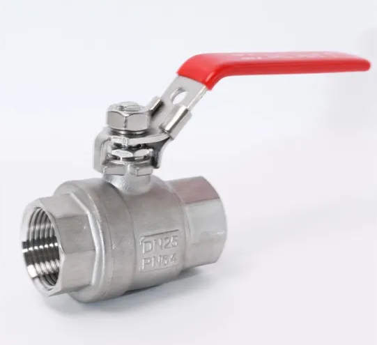 Stainless steel 304 / 316 investment casting 2PC ball valve